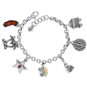 Brighton California State Charm Bracelet. Only Sold in California - Not Online!